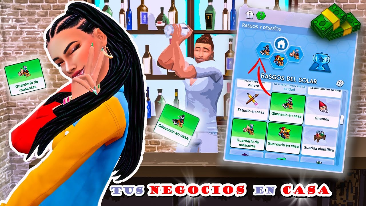 ✨Guarderías, gimnasios, bares y muchos NEGOCIOS más en CASA.😲 / Los Sims 4. / Mod Review.