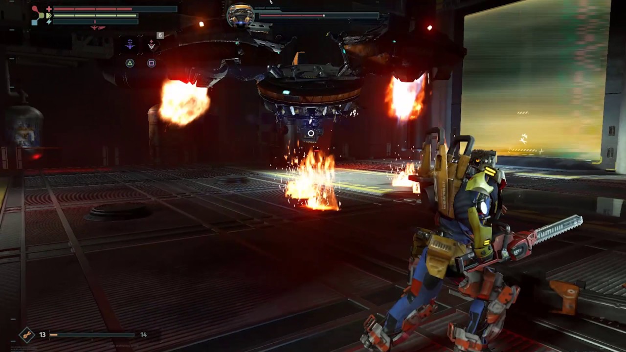 The Surge - Second Boss Fight (Blind Playthrough)