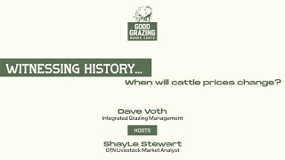 Witnessing History... When Will Cattle Prices Change?