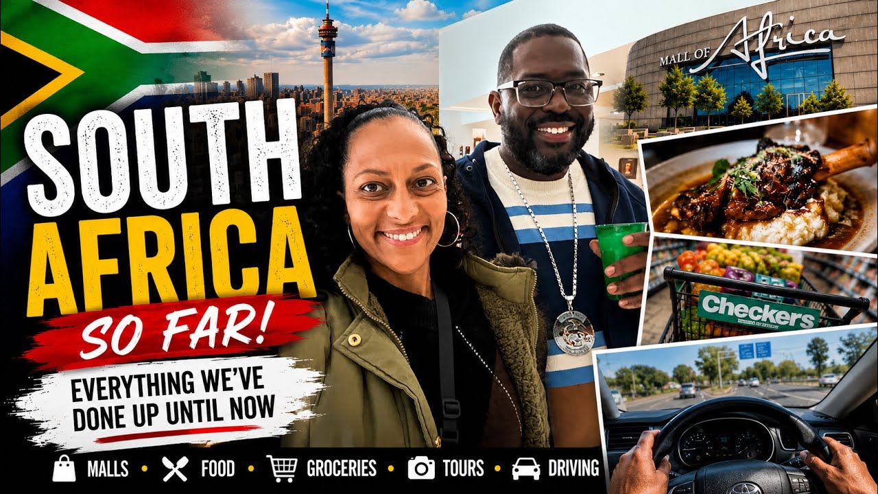 Our First Weeks Living in South Africa 🇿🇦 | Food, Shopping, Driving ...