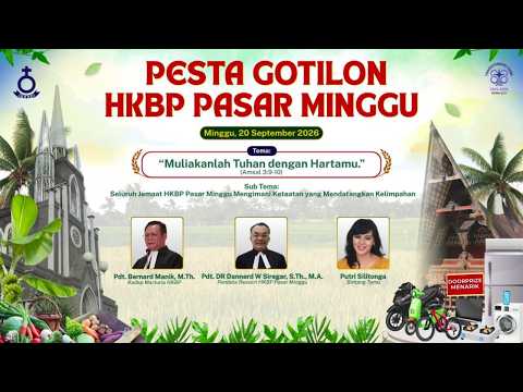 PESTA GOTILON HKBP HKBP PASAR MINGGU TAHUN 2026