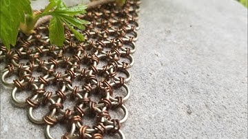 How to Weave Oriental  6-1 chainmaille