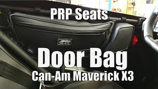 PRP Seats Door Bag with Knee Pad | Can-Am Maverick X3 Maverick X3 Storage Options Door Bags