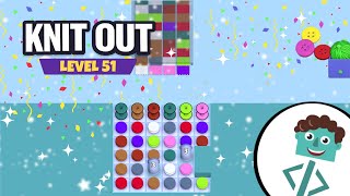 Knit Out Level 51 | Walkthrough | No Boosters