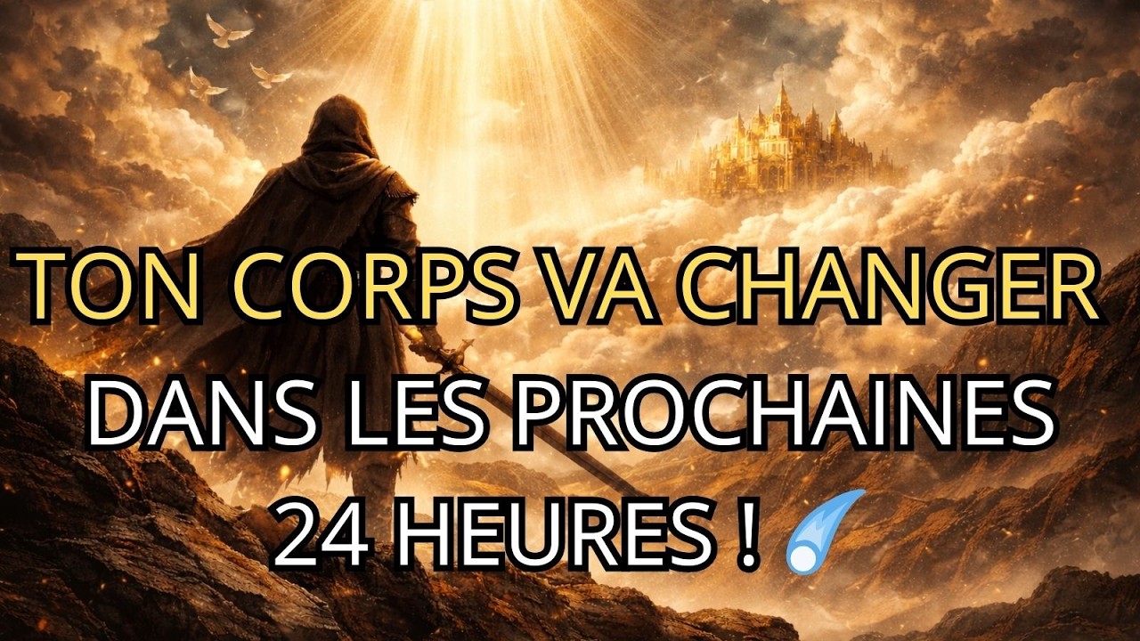 👉 ÉLU(E)… Dieu va transformer ton corps dans 24 heures