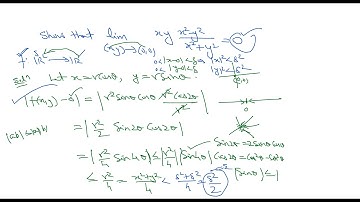 6 Limit, continuity-Function of several variables- IITJAM Maths (free video lectures)