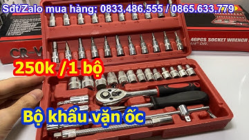 Bộ khẩu vặn ốc và thiết bị hút xăng dầu