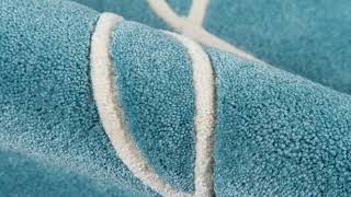 Momeni Bliss Teal Rug - FurnishMyPlace.com