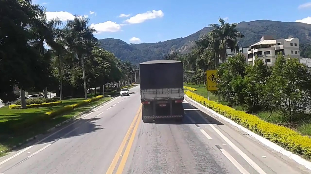 AVISEI O BITREM QUE ESTAVA FRITANDO OS FREIOS DESCENDO A SERRA - EP02-17