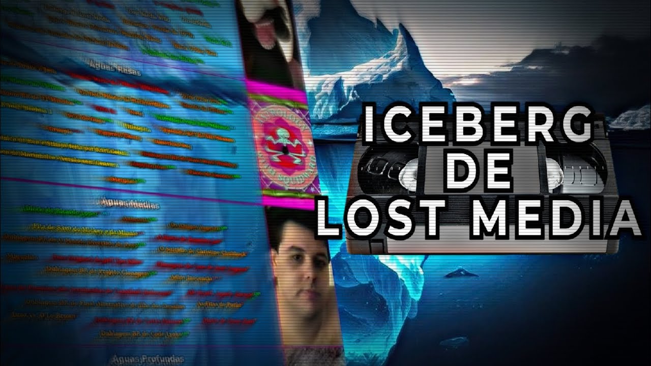 O Supremo Iceberg De Lost Media (Mídias Perdidas) | Ft. @pedrokioma