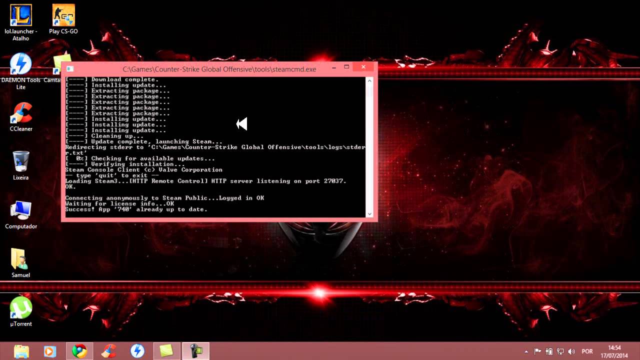Como baixar e instalar Counter Strike Global Offensive Jogar Online e ...