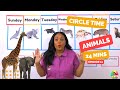 Zoo animals  circle time with ms monica   songs for kids   preschool lesson   episode 11