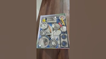 Steal kitchen set |Miniature Kitchen set|learnwithpriyanshi