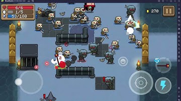 Crashing Bluestacks with a skeleton army in Soul Knight