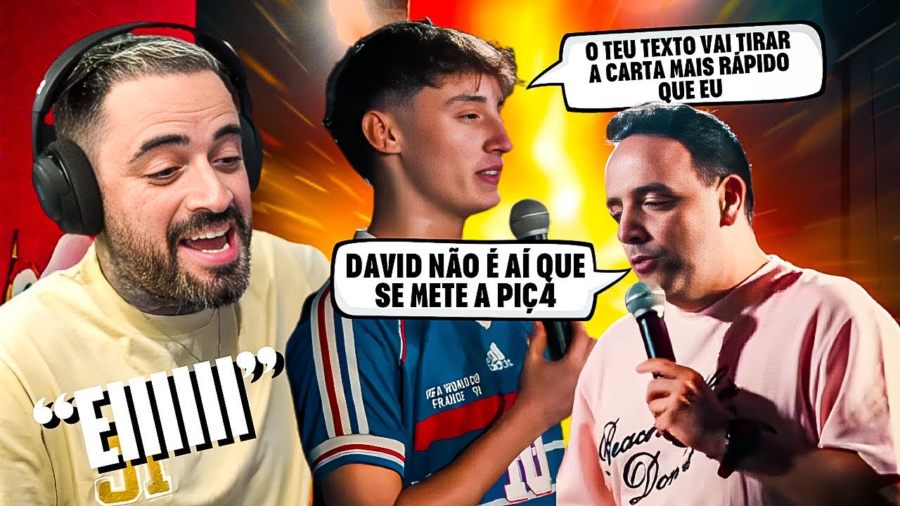 Alexandre Santos reage a ROAST BATTLES / T1 / EP.1