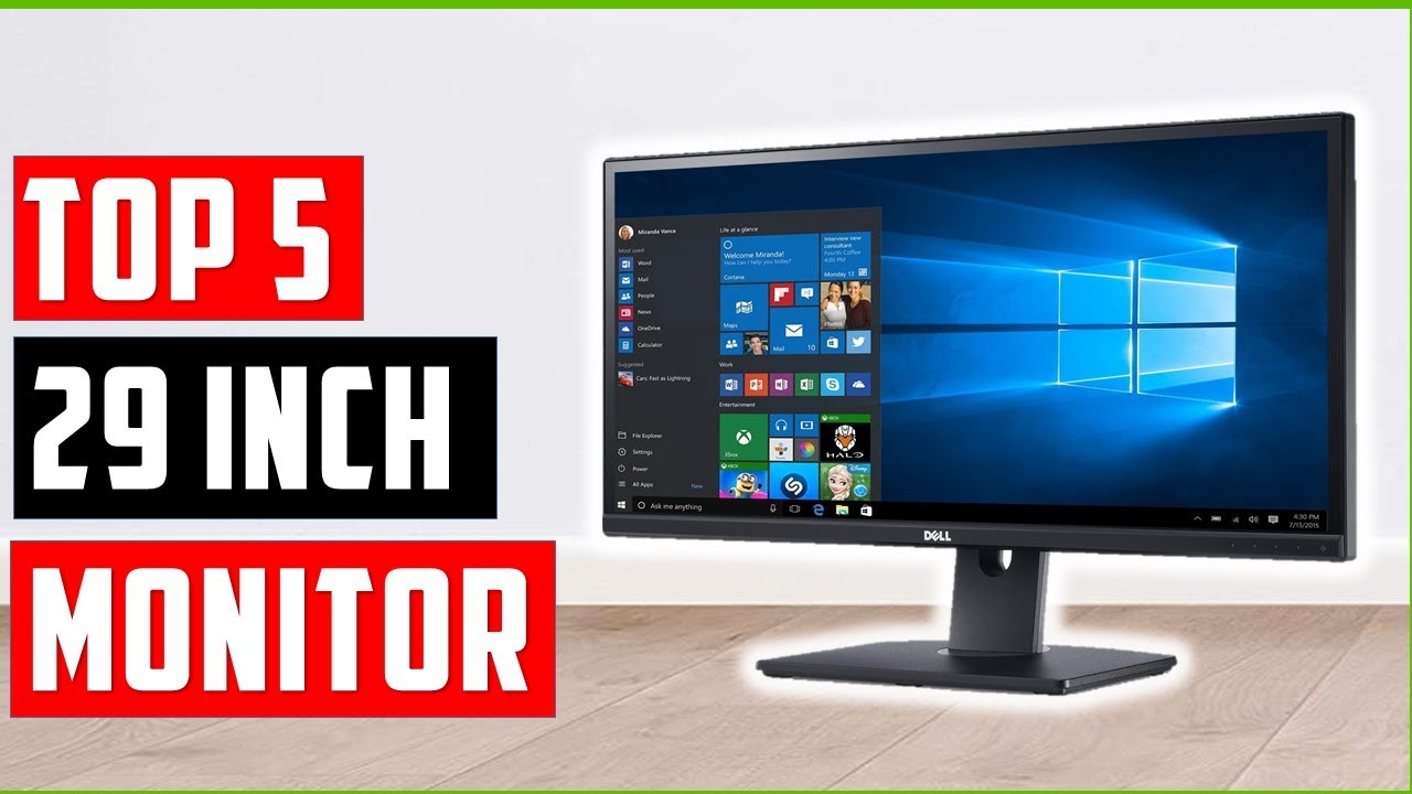 Best 29 inch monitor 2024 | Top 5 monitor Reviews - YouTube