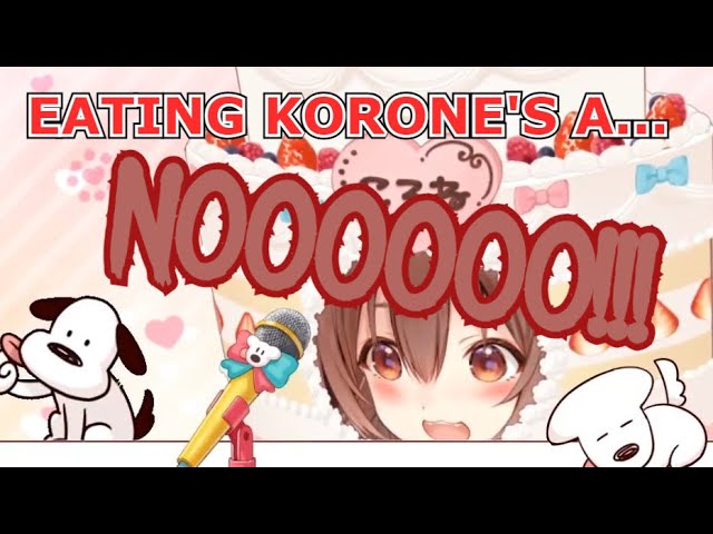 Korone Bonks Chat for Making Her Read H0rny Superchats [Hololive]