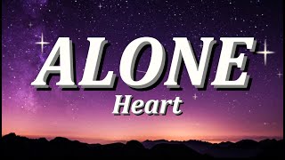 Alone | By: Heart (Lyrics Video) screenshot 4