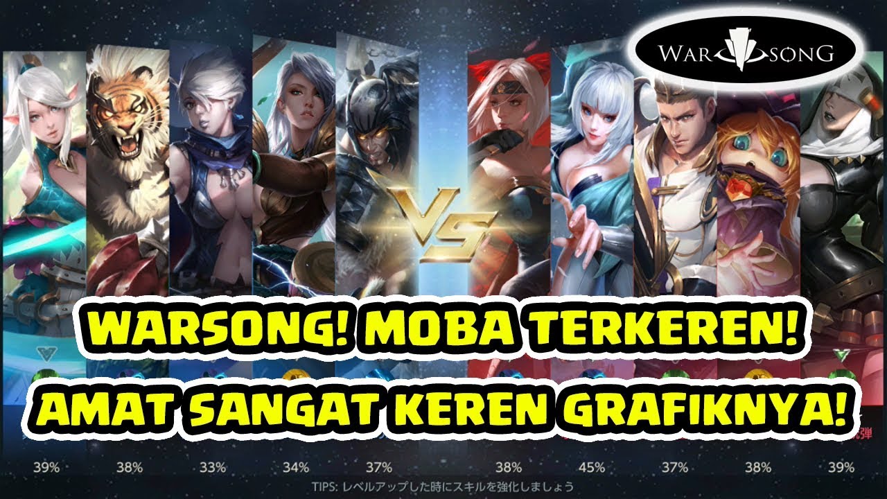 War Song! Ini MOBA grafiknya Ngalahin Yang Laen! Keren SUPER