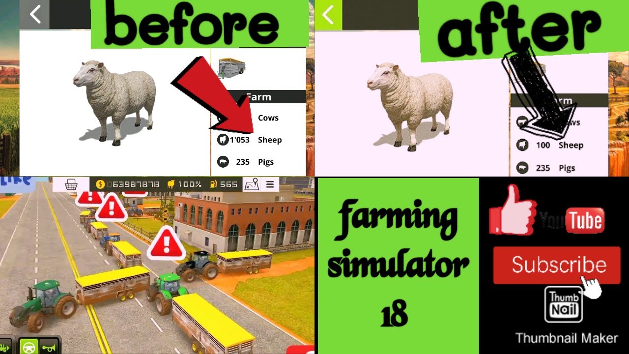 fs 18 sell sheep and make money ! 