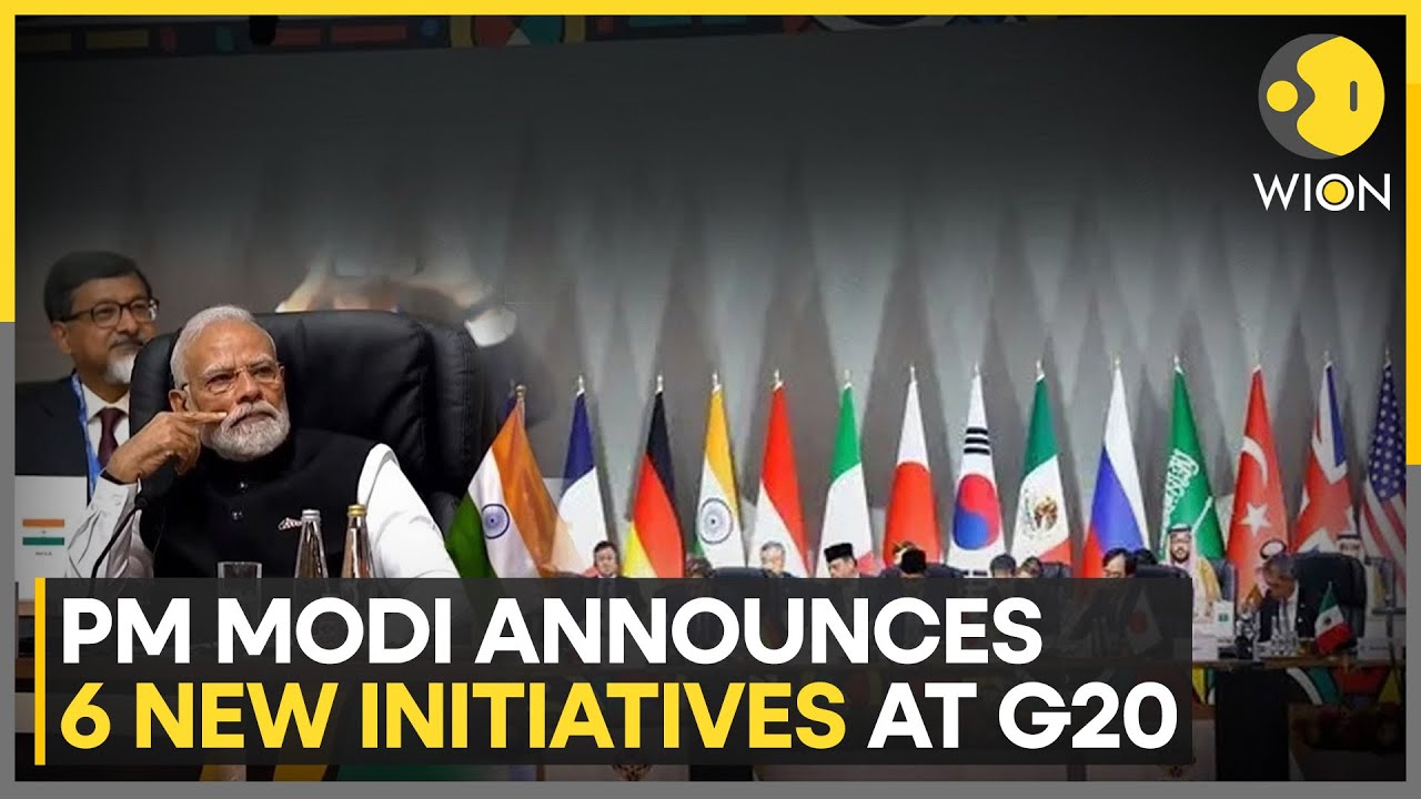 G20 Summit 2025: PM Modi Calls for Global Fight Against Drug-Terror Nexus | WION G20 Summit 2025: PM Modi Calls for Global Fight Against Drug-Terror Nexus | WION