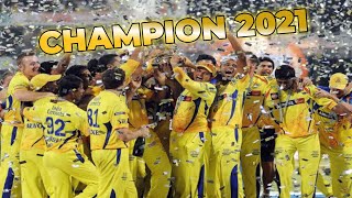 Chennai Super Kings Champion 🏆 2021 | M. S. Dhoni | #shorts #cskchampoin #youtubeshorts screenshot 5