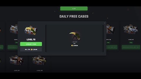 CSGOROLL Daily Rewards Level 80 Day 275 - I just pulled 2300 Coins!