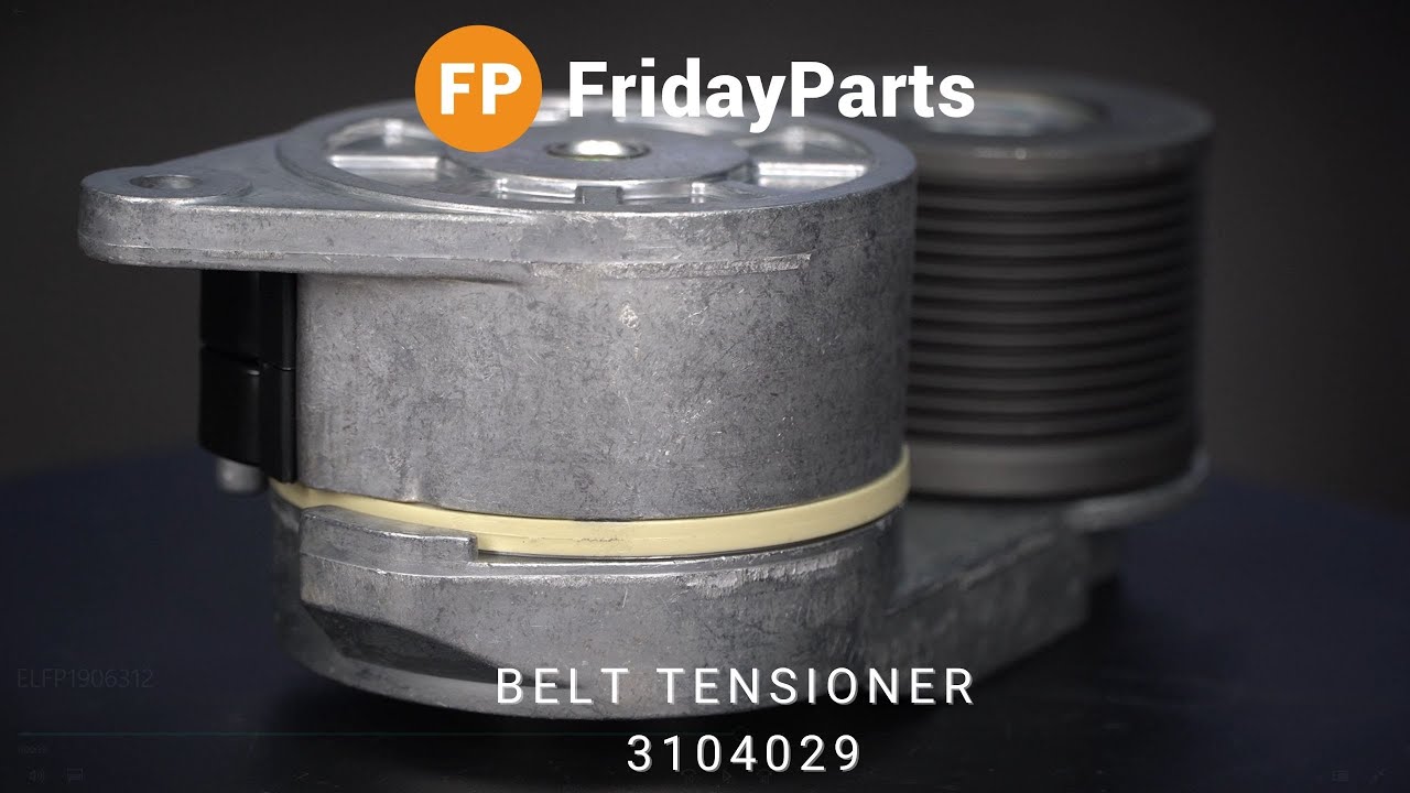 Belt Tensioner 3104029 for Cummins X15 QSX ISX QSX15 ISX15 Engine YouTube