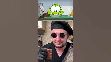 Sweet Chocolate Pizza from Om Nom #shorts #omnom #crostata #pizza