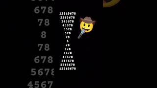 12345678 challenge ✅#shorts #memes #raps