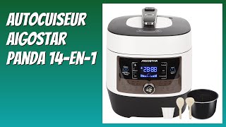 Avis 2026 Autocuiseur Aigostar Panda 14-En-1. Détails Essentiels