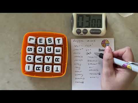 Boggle Game #105
