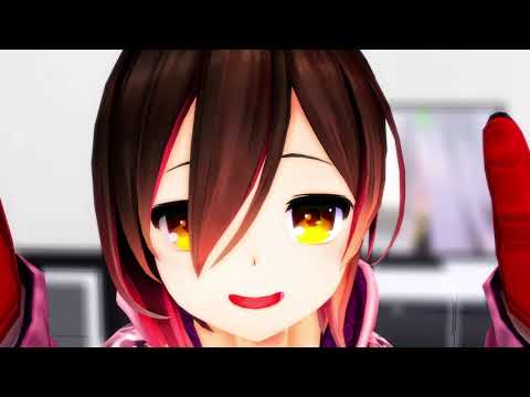 【ロボ子さん】４K　ボクの事をみてよー　かわいい罵倒【MMDホロライブ】