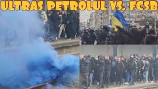 #ULTRAS LUPII GALBENI | Sosire Gara de Nord | FCSB - PETROLUL PLOIESTI | Superliga