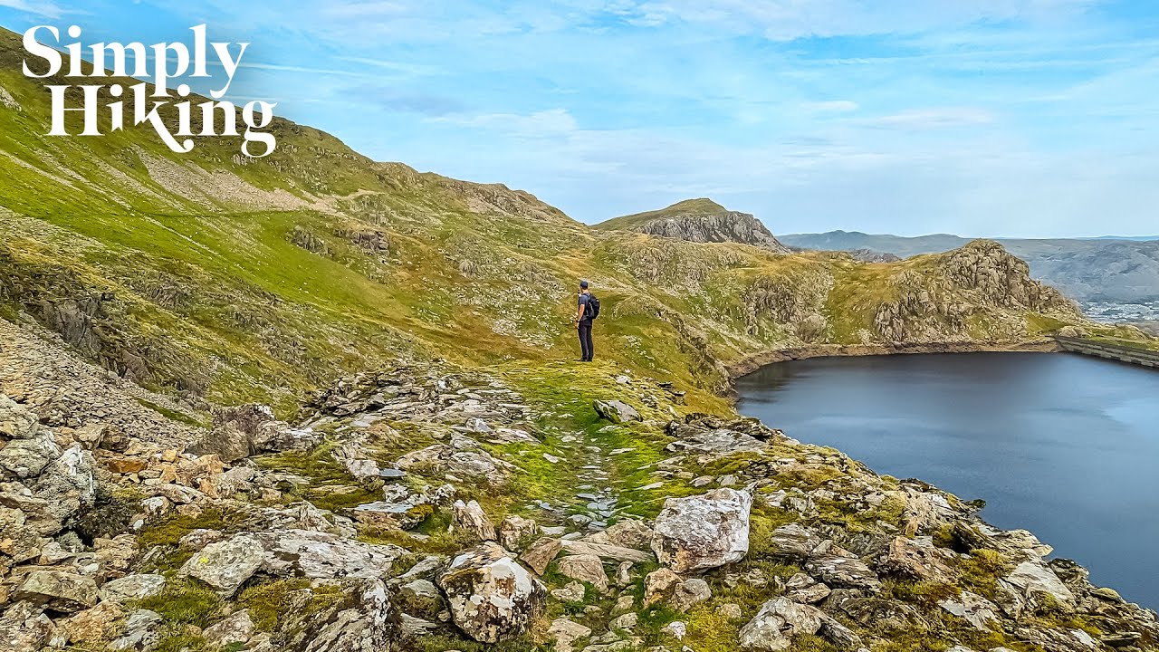 A Virtual Hike In Welsh Snowdonia Llyn Stwlan Reservoir, Blaenau