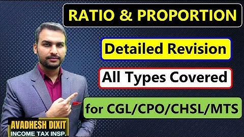 Complete RATIO - एक भी सवाल नहीं छूटेगा || Imp for all Exams