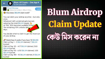 blum airdrop claim update | blum listing date | blum new update