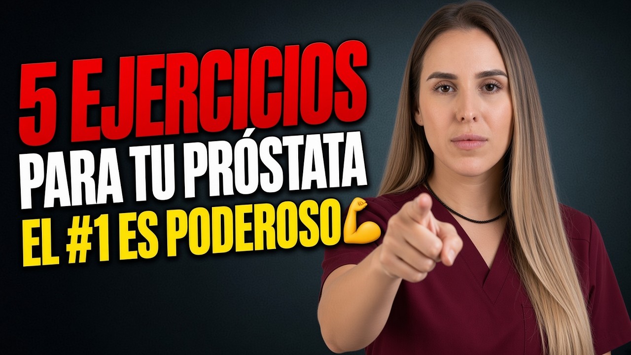 5 EJERCICIOS que Fortalecen tu Próstata y Vejiga 🚹 (El #1 Mejora el Control en Semanas)