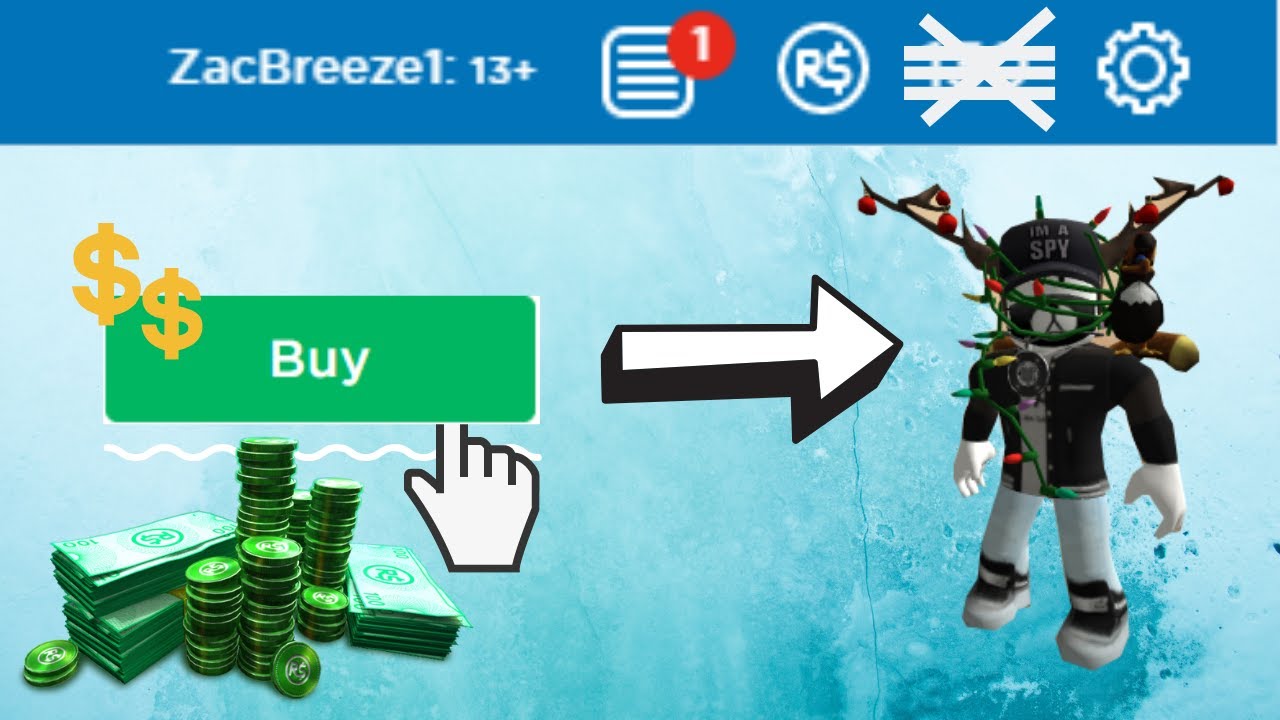 [ROBLOX] SPENDING MY ROBUX ON MY AVATAR! - YouTube