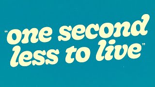 one second less to live — BEACHPEOPLE