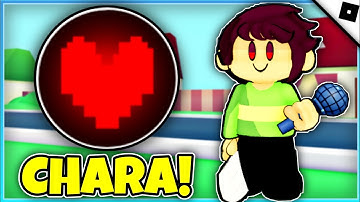 How to get "DETERMINATION" BADGE + CHARA in A Funky FNF RP - ROBLOX