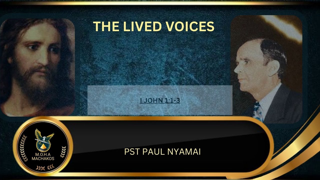 THE LIVED VOICES-PST PAUL NYAMAI::WEDNESDAY FELLOWSHIP SERVICE:: {M.O.H.A} MACHAKOS 23/01/2026