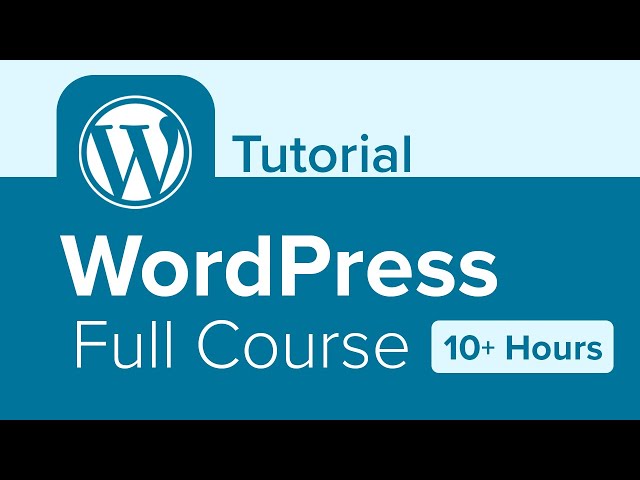 Free Wordpress Course