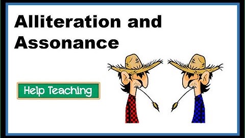 Alliteration and Assonance | Learn Figurative Language