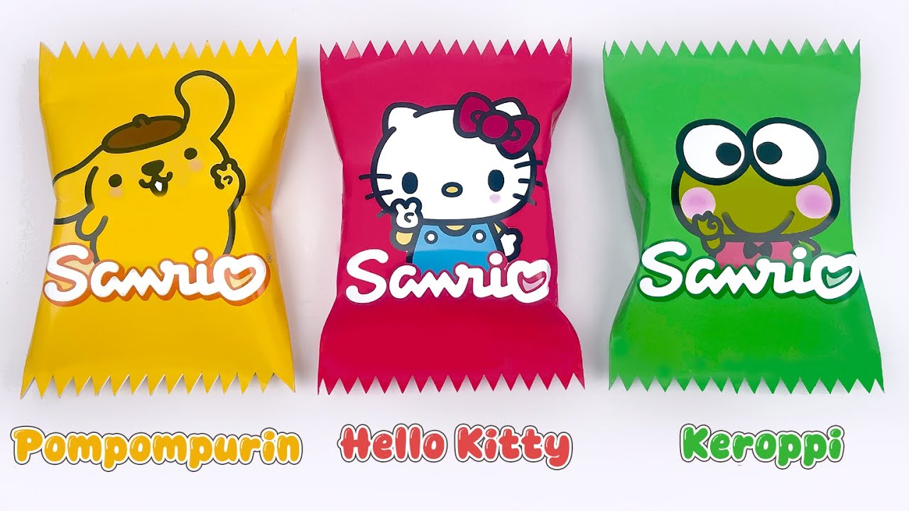 ✨Paper✨ Sanrio Candy ASMR 🍬🎀 | Blind Bag Unboxing Looks Real 😍✨