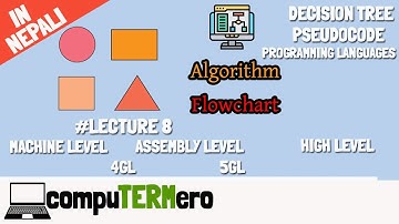Decision Tree || Pseudocode || Programming Language || High, assembly, machine level #Lecture-8