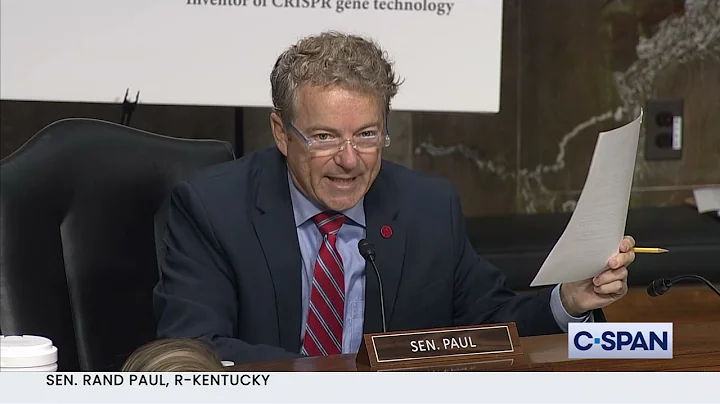 Complete exchange between Sen. Rand Paul and Dr. A...