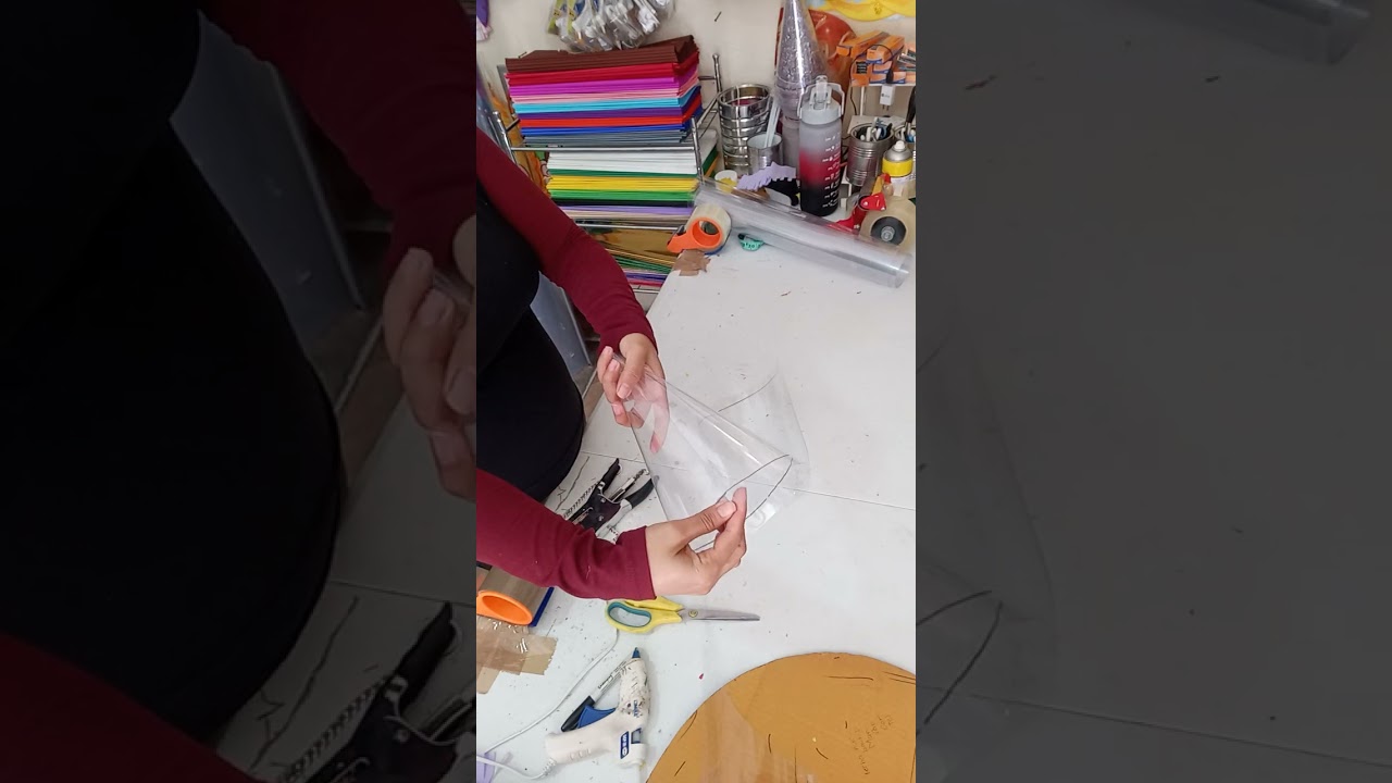 piñata de picos transparentes. Parte 1