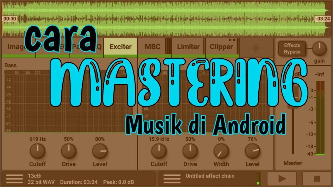Cara mastering di Android Caustic Mastering YouTube