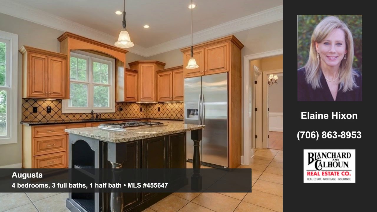 Homes for sale Augusta GA 579,000 Blanchard & Calhoun YouTube